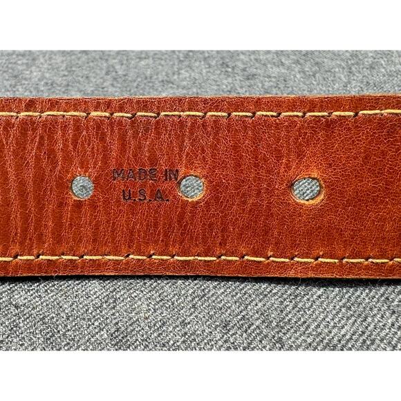 Vintage Trafalgar Braided Leather Belt - Picture 6 of 8